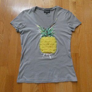 Emporio Armani Pineapple T-shirt XS-38